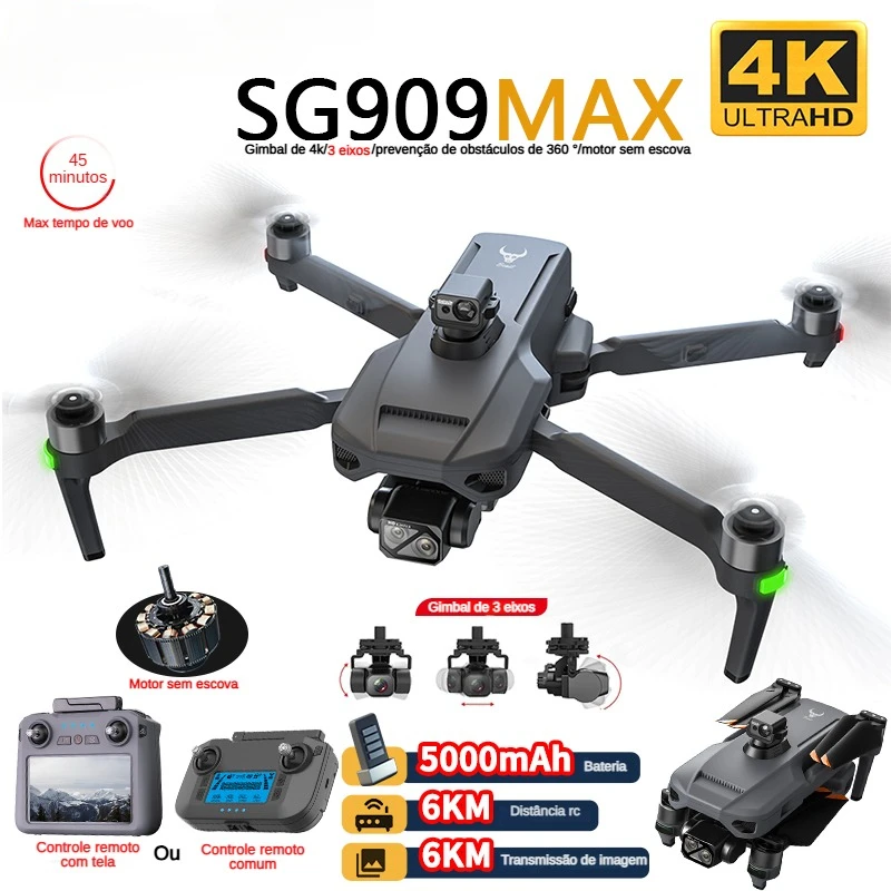 Drone Gimbal Case - ZLL SG909 SG909MAX Dron profesional con