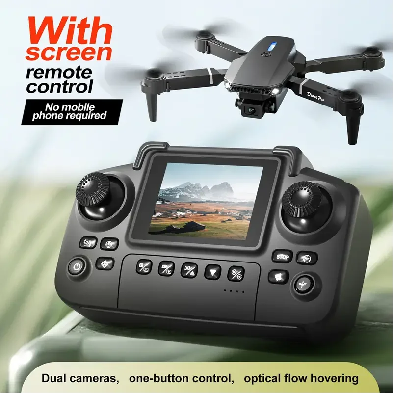 2025 E88 Drone Cámara dual HD, - Eachine Drone E58 reseña y precio