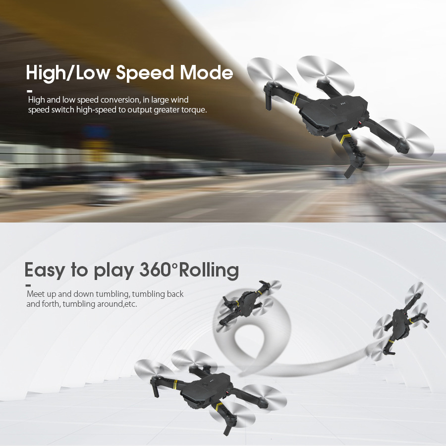 Nuevo E88/E58 fotografía aérea - Eachine Drone E58 reseña y precio